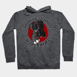 Smoking Elephant Wreckords Original Hoodie